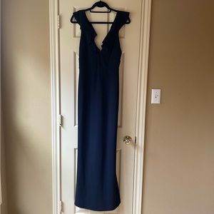 Lulus Navy Gown - size M